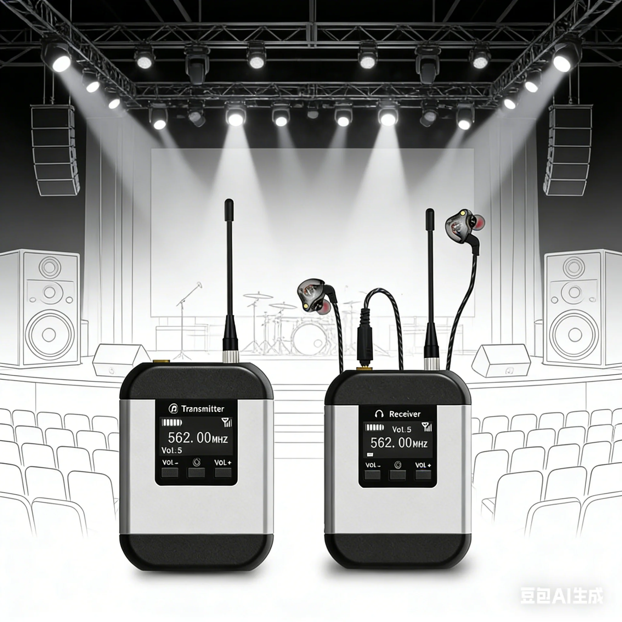 Audio & Music Settings Xbox One - UHF Kablosuz Kulak İçi Monitör Sistemi