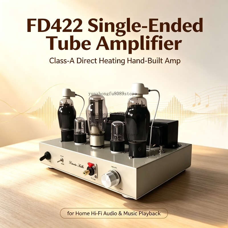 Audio Music Youtube - FD422 Tek Uçlu Tüp Amplifikatörü, Ev