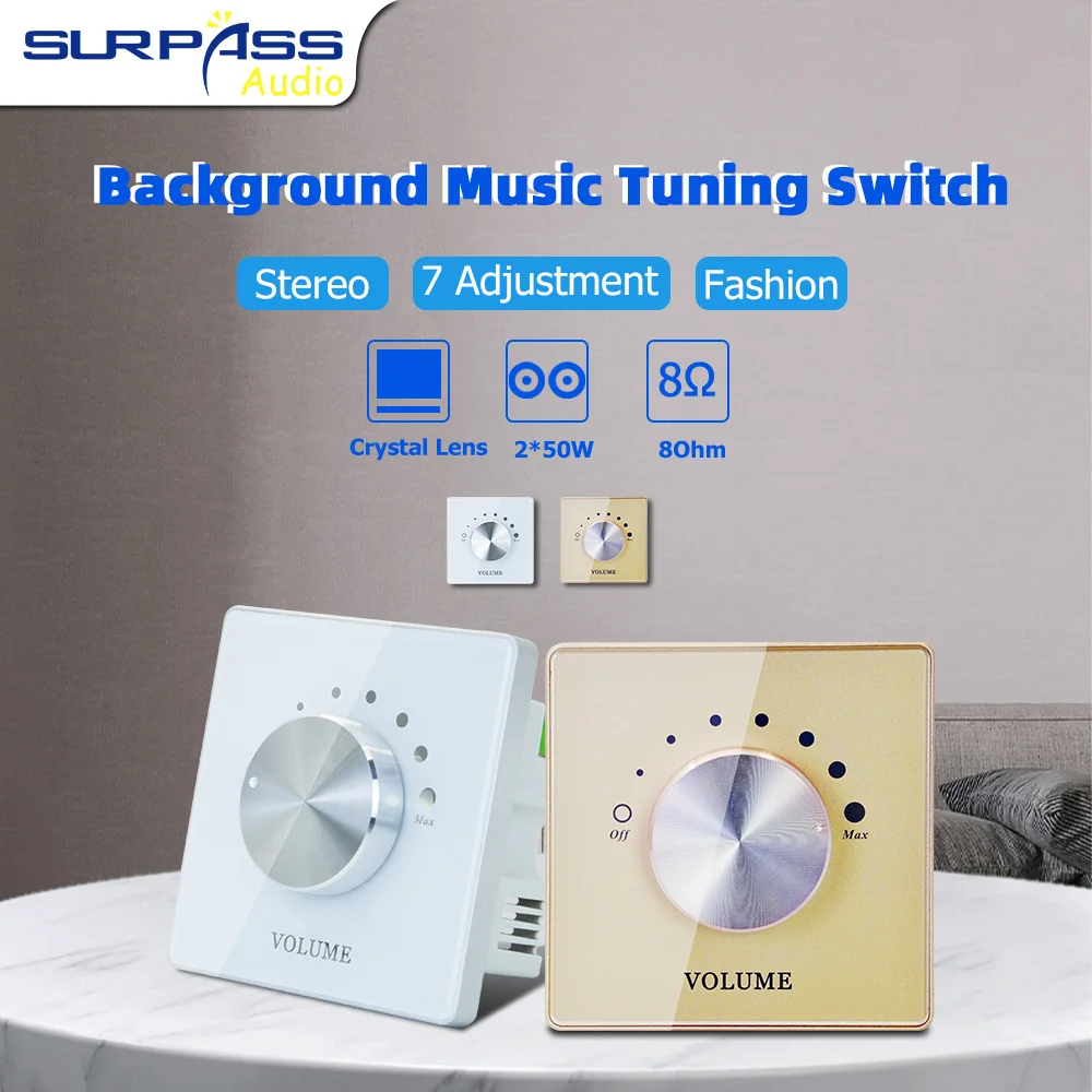 Audio Music Grading - Güç Amplifikatörü Ses Ayar Anahtarı Kontrol