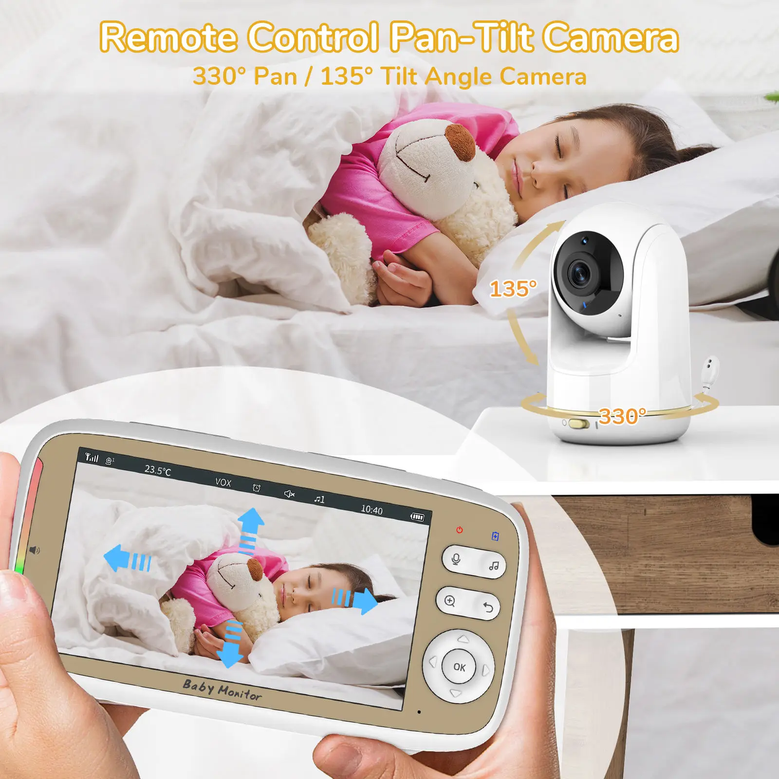 VB803 PRO Bebek Monitörü, 2 ad - Zoom Audio Music incelemesi ve fiyatı
