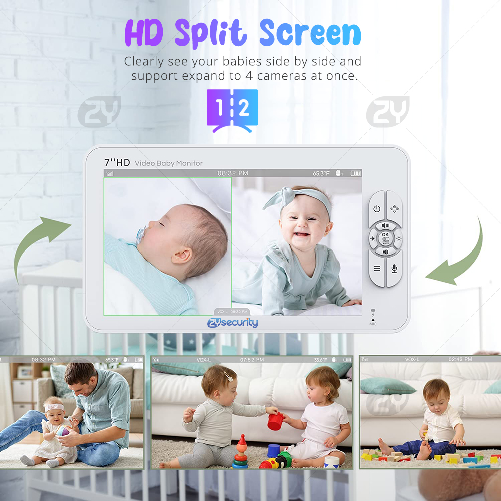 7.0 inç Video Bebek Monitörü H - Zoom Audio Music incelemesi ve fiyatı