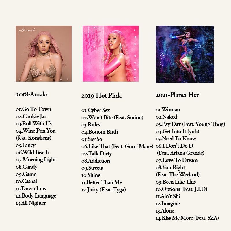 Doja Cat 6CD Müzik Albümü Kole - Audio Music New incelemesi ve fiyatı