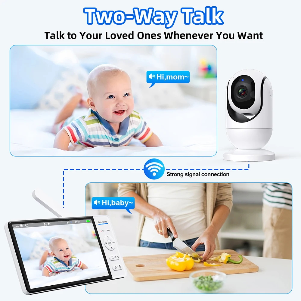 Hiçbir WiFi 7 Inç Bebek Monitö - Zoom Audio Music incelemesi ve fiyatı