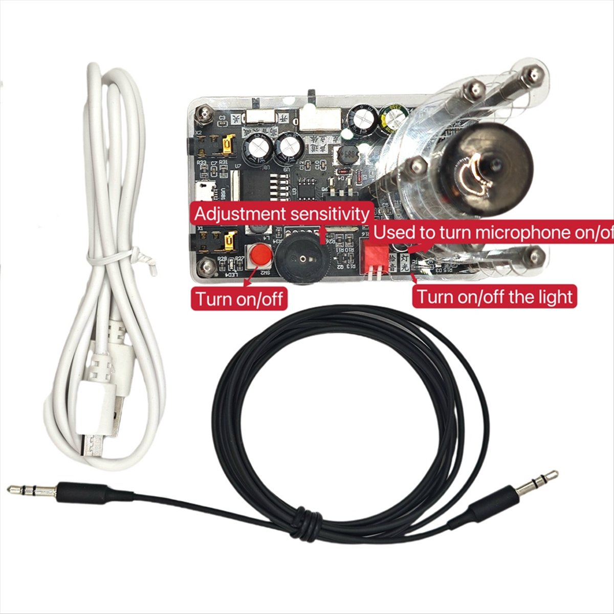 DTC5 Yeni USB 5V Müzik Spektru - Audio Music Youtube incelemesi ve fiyatı