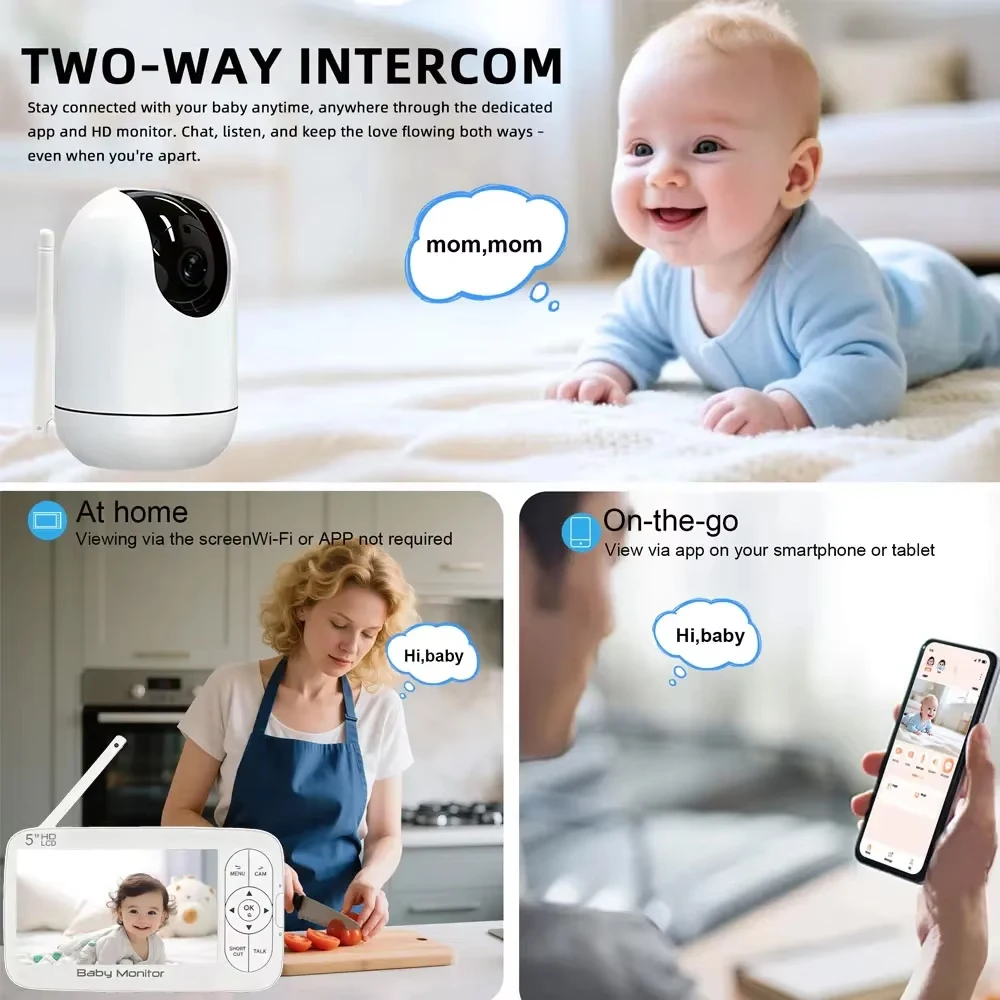 Akıllı WiFi Bebek Monitörü 5