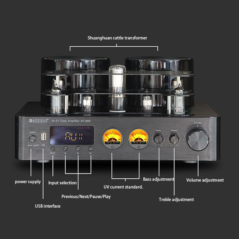 【YENİ】220V 200W*2 HiFi Kablosu - Audio Music Youtube incelemesi ve fiyatı