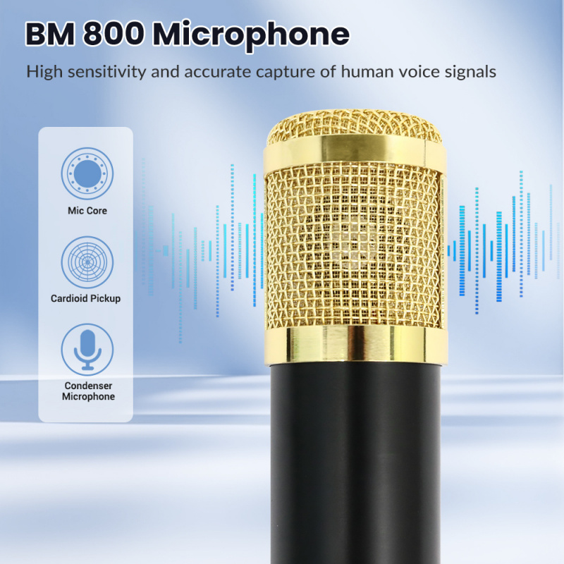 BM800 Kondenser Mikrofon Podca - Audio Music Grading incelemesi ve fiyatı